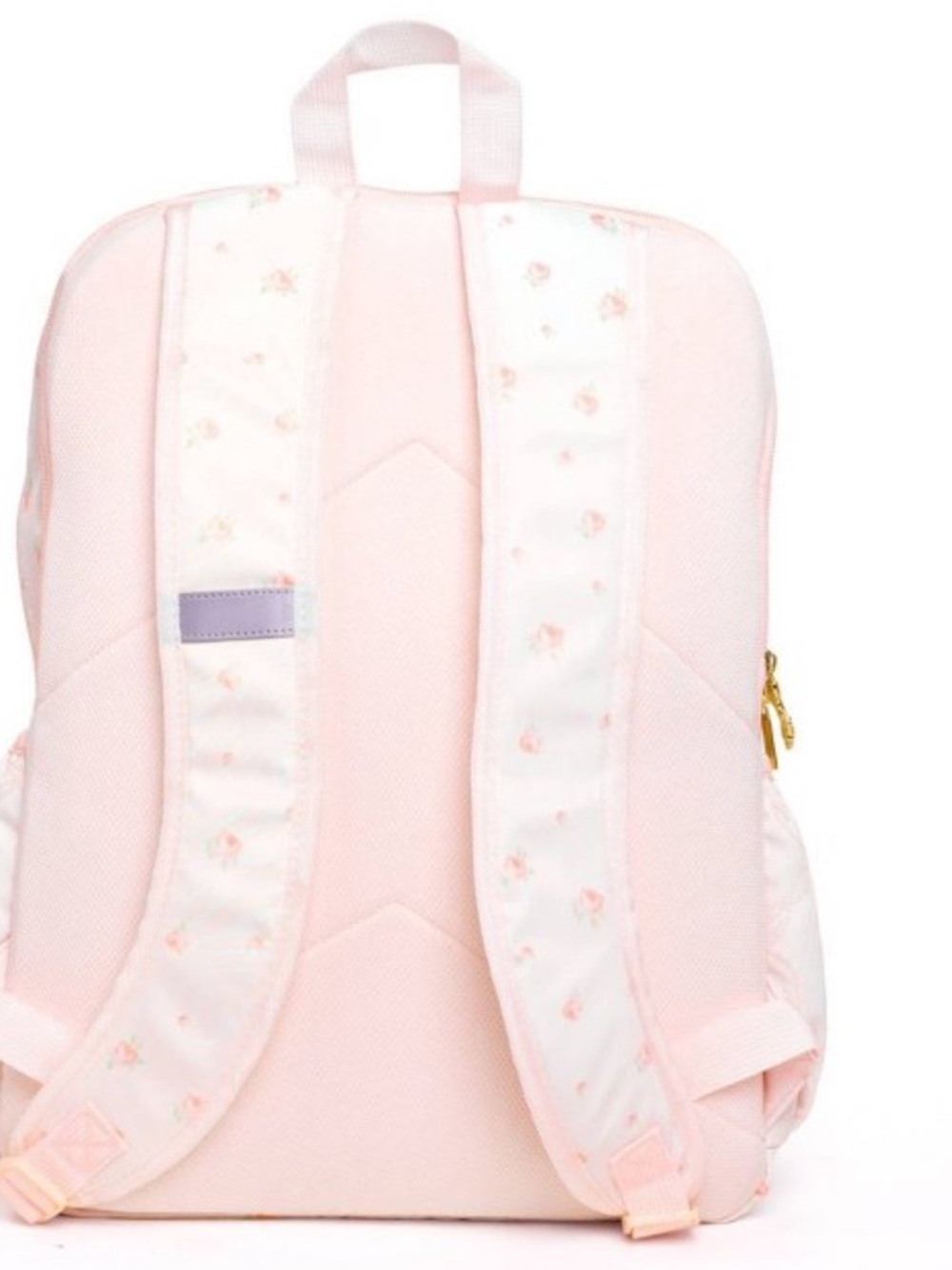 LoveShackFancy NWT Pink Quilted Bow Backpack Blooming Heirloom Ditsy pattern - Picture 12 of 12